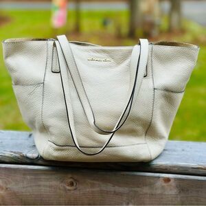 Michael Kors Ashbury Large Grab Bag Pebbled Leather tote with detachable insert